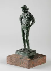 The Mower, 1884 körül (viasz) (lásd még: 440211)