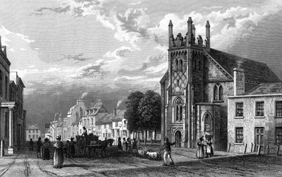 Billericay, Essex, metszett Henry Wallis, 1833