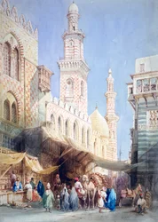 A Sharia El Gohargiyeh, Kairó, 19. század