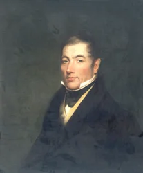 Robert Owen (olaj, vászon)