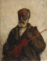 Öreg rabszolga, 1889 körül (olaj, vászon)