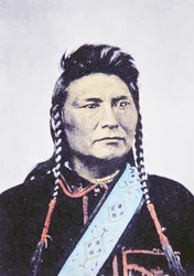 József főnök (1840-1904) 1878 (fotó)