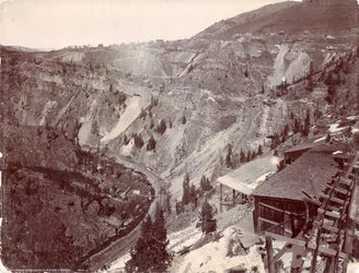 Gilman és Eagle River Canyon, 1880-90 körül