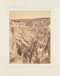 A Grand Canyon, egy mérfölddel a vízesések alatt