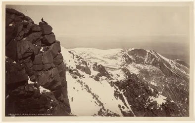 Nyugatra a Pikes Peak csúcsától