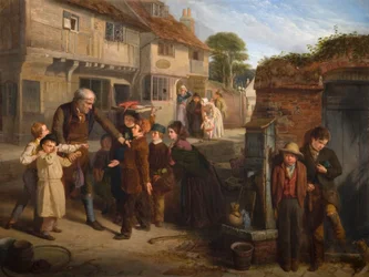 A betört ablak, 1855