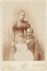 Matthew, Mary és Lawrence Taylor,c. 1894 (fénykép)