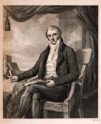 Joseph Wölfl zongoraművész és zeneszerző portréja 1773-1812, 1811.