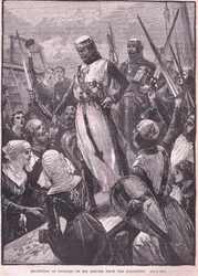 Richard fogadása a kontinensről való visszatérésekor Kr. u. 1194