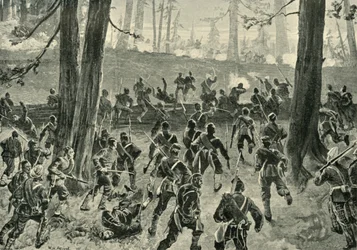 A végső támadás a Spingawi Khotalnál, 1901.