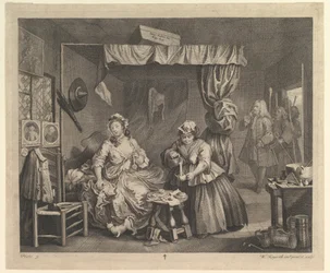 A parázna fejlődés, 3. tábla, 1732. április.