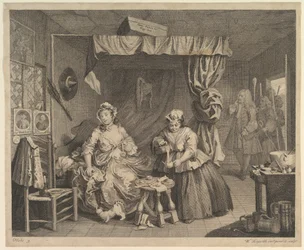 A parázna fejlődés, 3. tábla, 1732 áprilisa előtt.