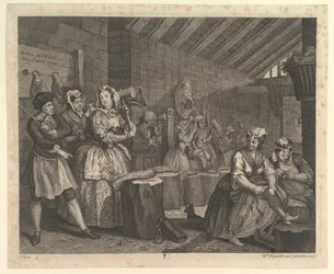 A parázna fejlődés, 4. tábla, 1732. április.