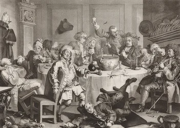Modern éjféli beszélgetés. 1733