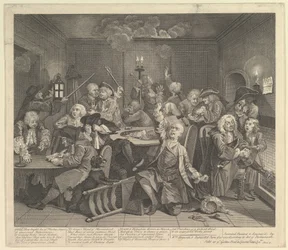 A Rakes Progress, 6. tábla, 1735. június 25.