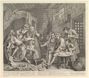 A Rakes Progress, 7. tábla, 1735. június 25.