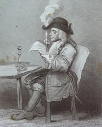 „A politikus” című metszet, William Hogarth