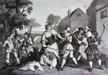 Samuel Butler Hudibras című művének előlapja