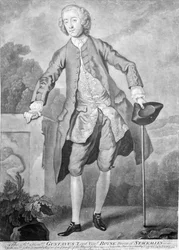 Gustavus Hamilton, metszett Andrew Miller