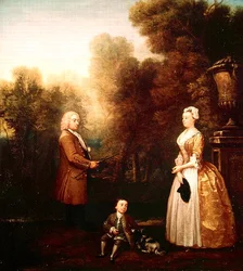 A Pascall család (olaj, vászon)