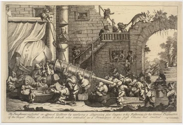 A Lemuel Gulliverre kiszabott büntetés