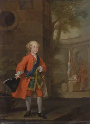 William Augustus, Cumberland hercege, 1732.