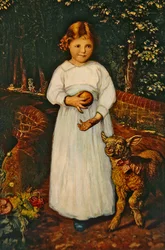 Miss Flamborough (olaj, vászon)