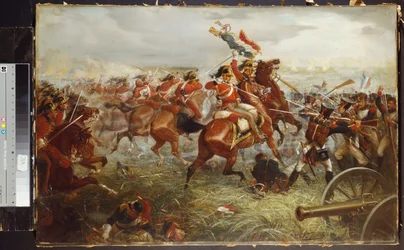 A sas elfogása, Waterloo, 1898