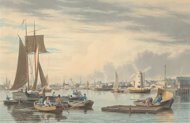 Boston: A Sea Street közelében lévő City Pointból.