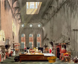 Konyha, Szent Jakab-palota, London, 1819