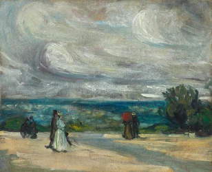 The Terrace (olaj, vászon)
