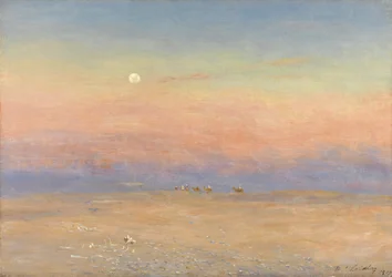 Sivatagi karaván, 1900