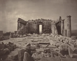 Az athéni Akropolisz, 14. tábla, 1869/1870 (fotó)