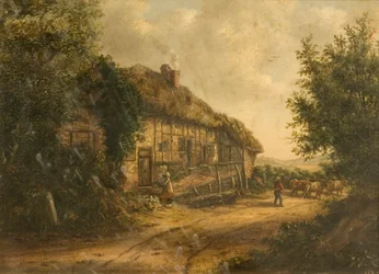 Házak Petersfield Hampshire-ben, 1839