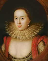 Frances Howard (1590-1632) Somerset grófnőjének portréja, 1615 körül
