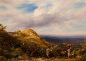 Erdős völgy és domb, 1865.