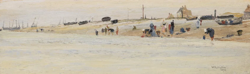 Mosók a tengerparton, 1873