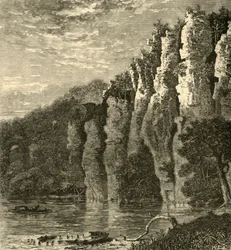 "Anvil Cliff", 1872.
