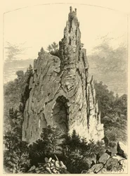„Cathedral Rock”, 1872.