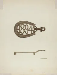 Trivet, c. 1939.