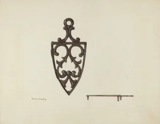 Trivet, c. 1939.