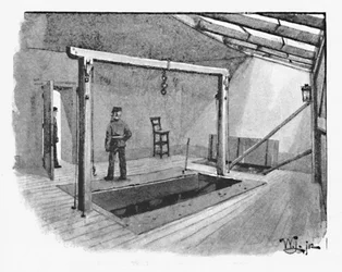 Newgate – Akasztófa, 1891