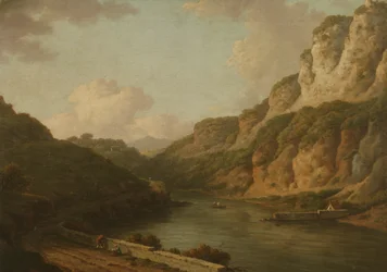 Matlock, Derbyshire, c.1780 (oil on canvas)