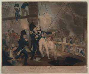 A trafalgari csata és Nelson halála, 1806