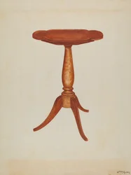 Tip-table vagy Cant-table, 1937.