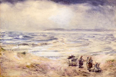 Egy nedves nap, 1876 körül (akvarell)