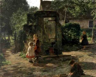 The Old Pump Well, 1862-63 körül (olaj, vászon)