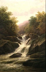 On the Lledr (olaj, vászon)