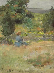Lány Shinnecock Hillsben, kb. 1897