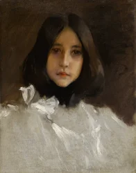 A művész lánya, Alice, 1899 körül (olaj, vászon)